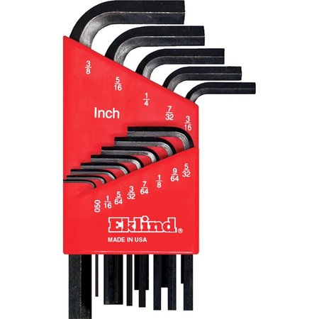 Eklind Eklind Hex-L Assorted  SAE Short Arm Hex L-Key Set 13 pc 10113